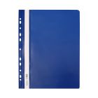 Skoroszyt sztywny/perfora A4/PVC granatowy Biurfol SH-01