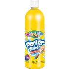 Farba plakatowa żółta 500ml Colorino