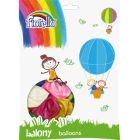 Balon 10 metal mix (100)