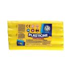 Plastelina 1kg żółta luz
