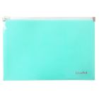 Teczka A5/PP pastel zielony suwak Biurfol