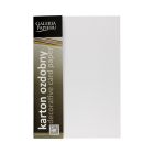 Karton ozdobny A4 250g Natte/biały (20)