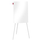 Flipchart magnetyczny 70x100 trójnóg szklany/biały Memobe