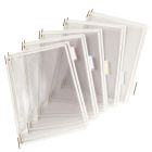 Panel prezentacyjny A4 biały (10) Tarifold