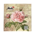 Serwetki 33x33 3w Vintage Rose With Buds 044801 (20)