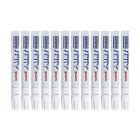 12x Marker olejowy 2.2-2.8mm biały okrągły Uni PX20