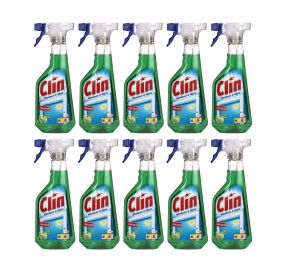 10x Płyn okna spray 500ml Clin