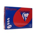 Papier ksero A4 120g wiśniowy Trophee