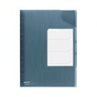 Folder A4/20kx3 przekładki niebieski (3) Combifile