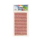 Dżety samoprzylepne czerwone 4mm Brewis DS12