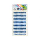 Dżety samoprzylepne niebieskie 4mm Brewis DS14