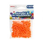 Koraliki ozdobne pomarańczowe K6 Brewis 6mm