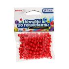 Koraliki ozdobne czerwone K6 Brewis 6mm