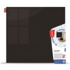 Tablica szklana 120x90 magnetyczna czarna Memobe