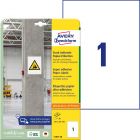 Etykiety papierowe 210x297/1 Zweckform (20)