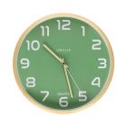 Zegar ścienny zielony Baltic Unilux