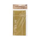 Bibułka pakowania 50x70 (5) złota