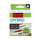 Taśma 19mmx7m czarno/czerwona Dymo 45807
