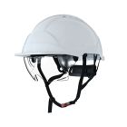 Kask ochronny PAB WH1-0 z okularami biały Ardon