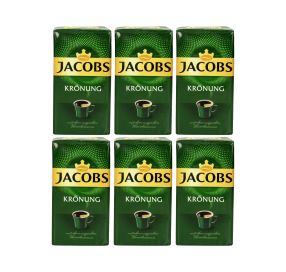 6x Kawa mielona Jacobs Kronung 500g